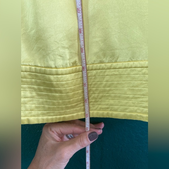 ANTONIO MELANI 🔆Yellow Shift Dress size 12 - used condition - Picture 6 of 10